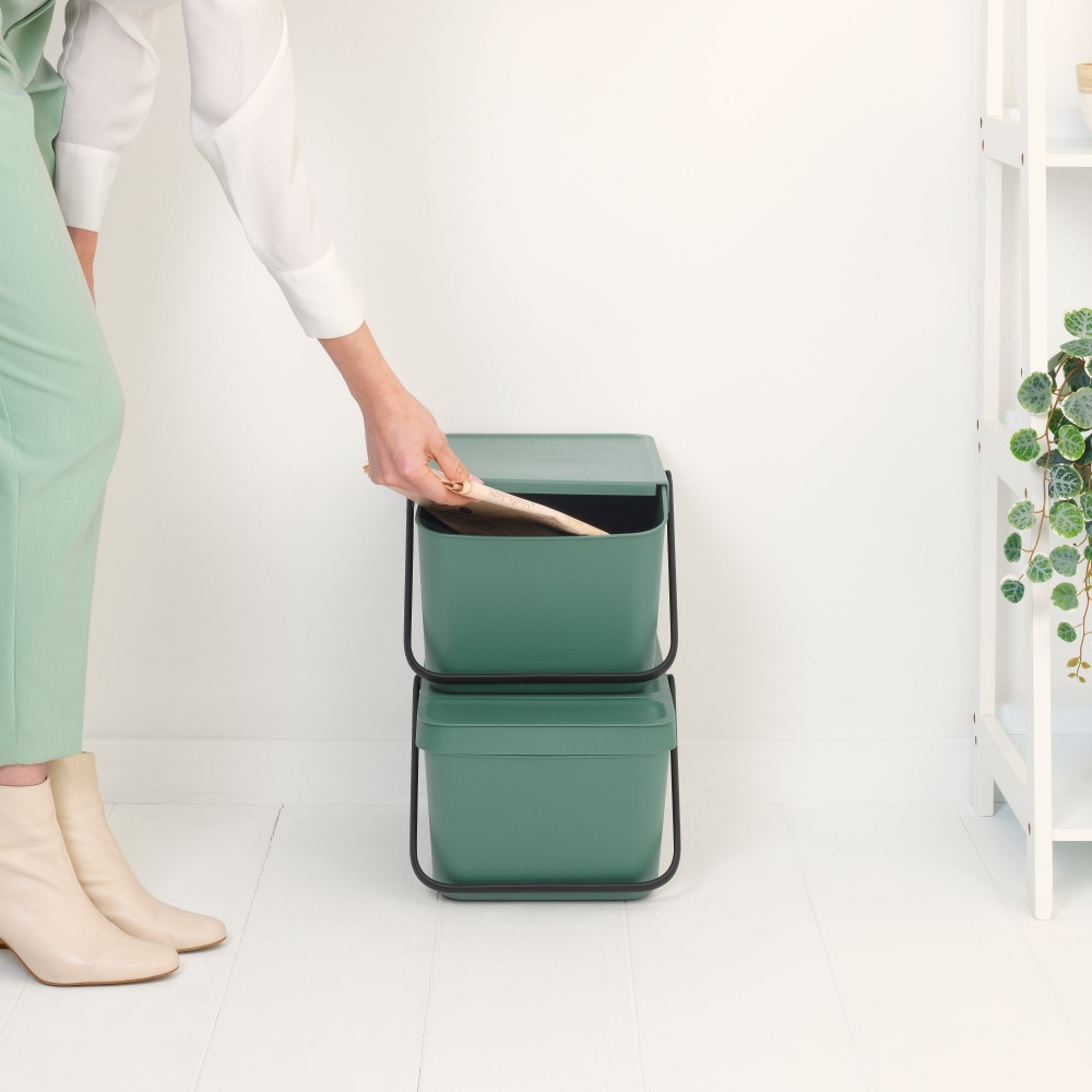 Brabantia Pattumiera impilabile Sort & Go 20 litri