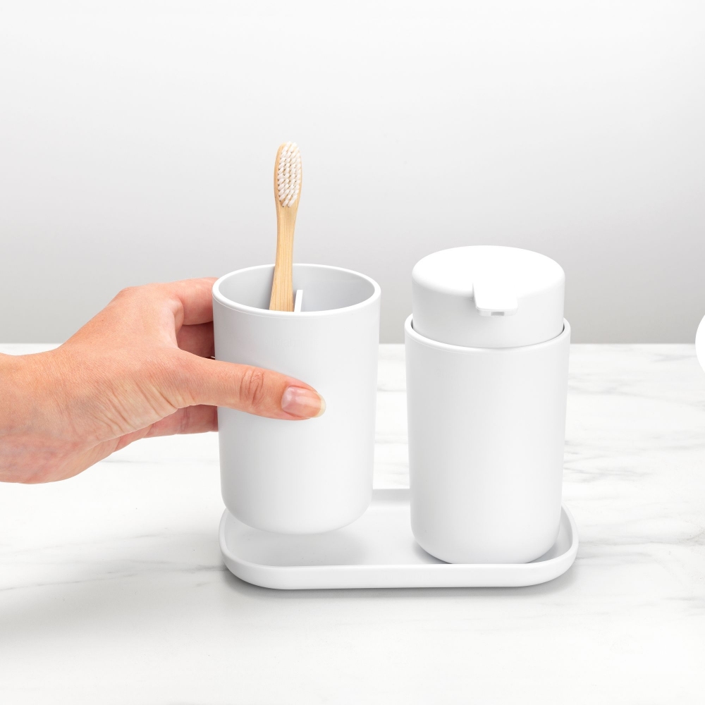 Brabantia Set 3 accessori da bagno ReNew