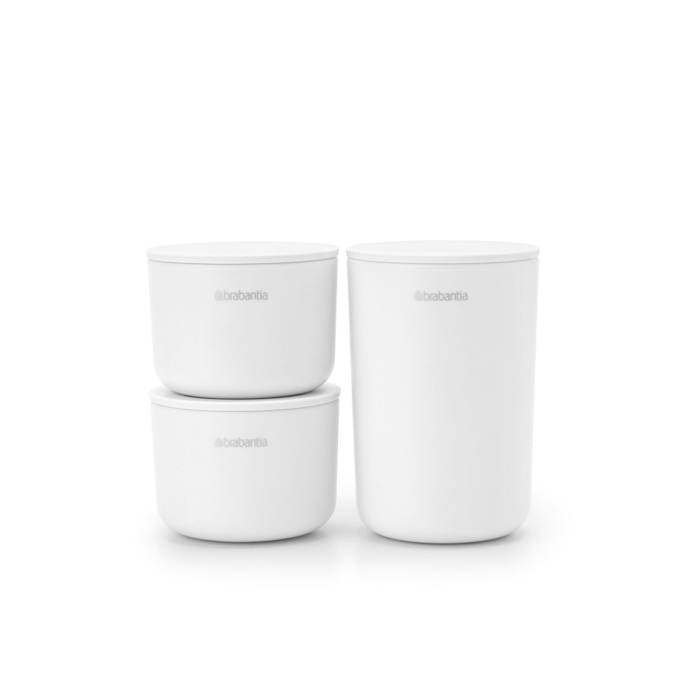 Brabantia Set 3 contenitori da bagno...