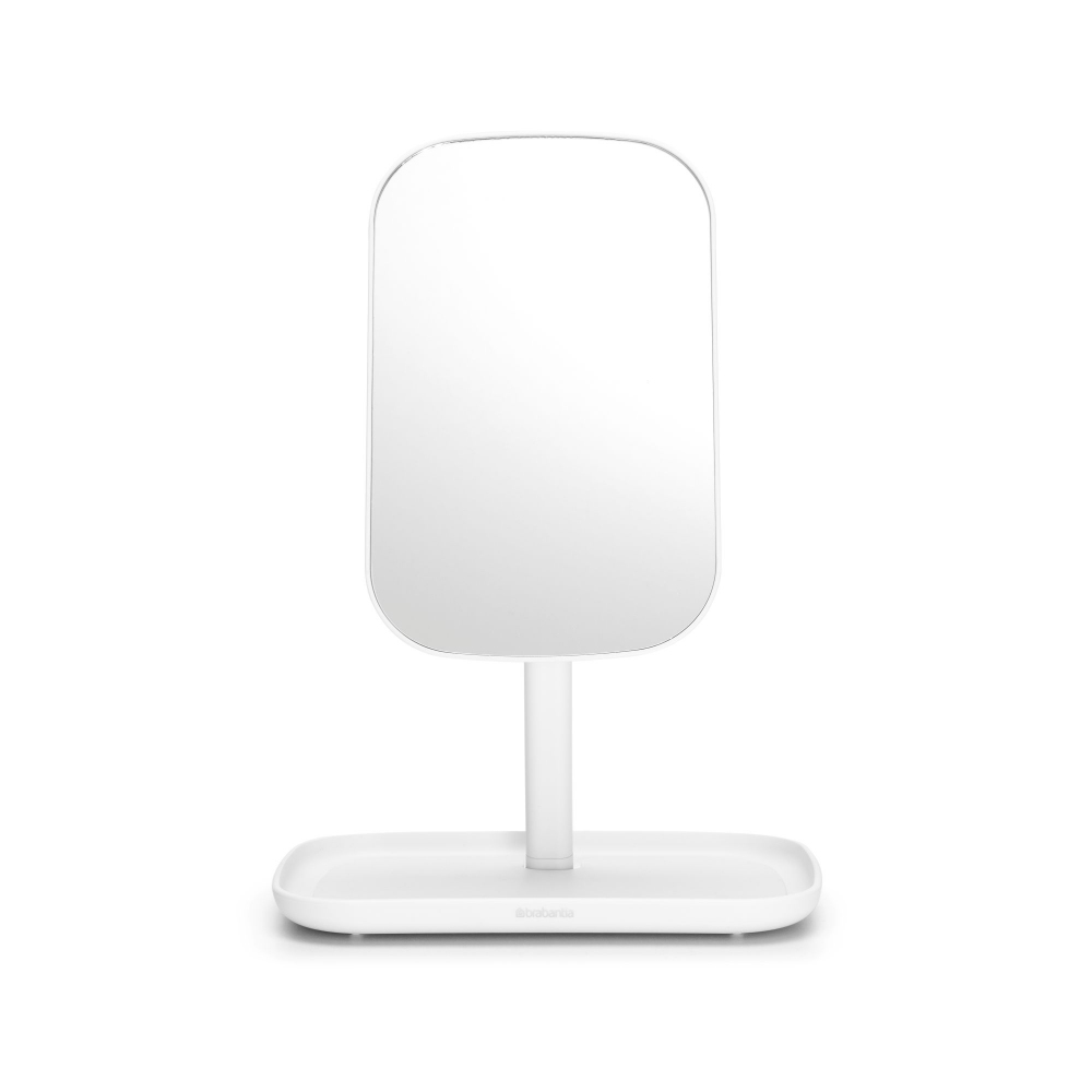 Brabantia Specchio da bagno con vassoio ReNew