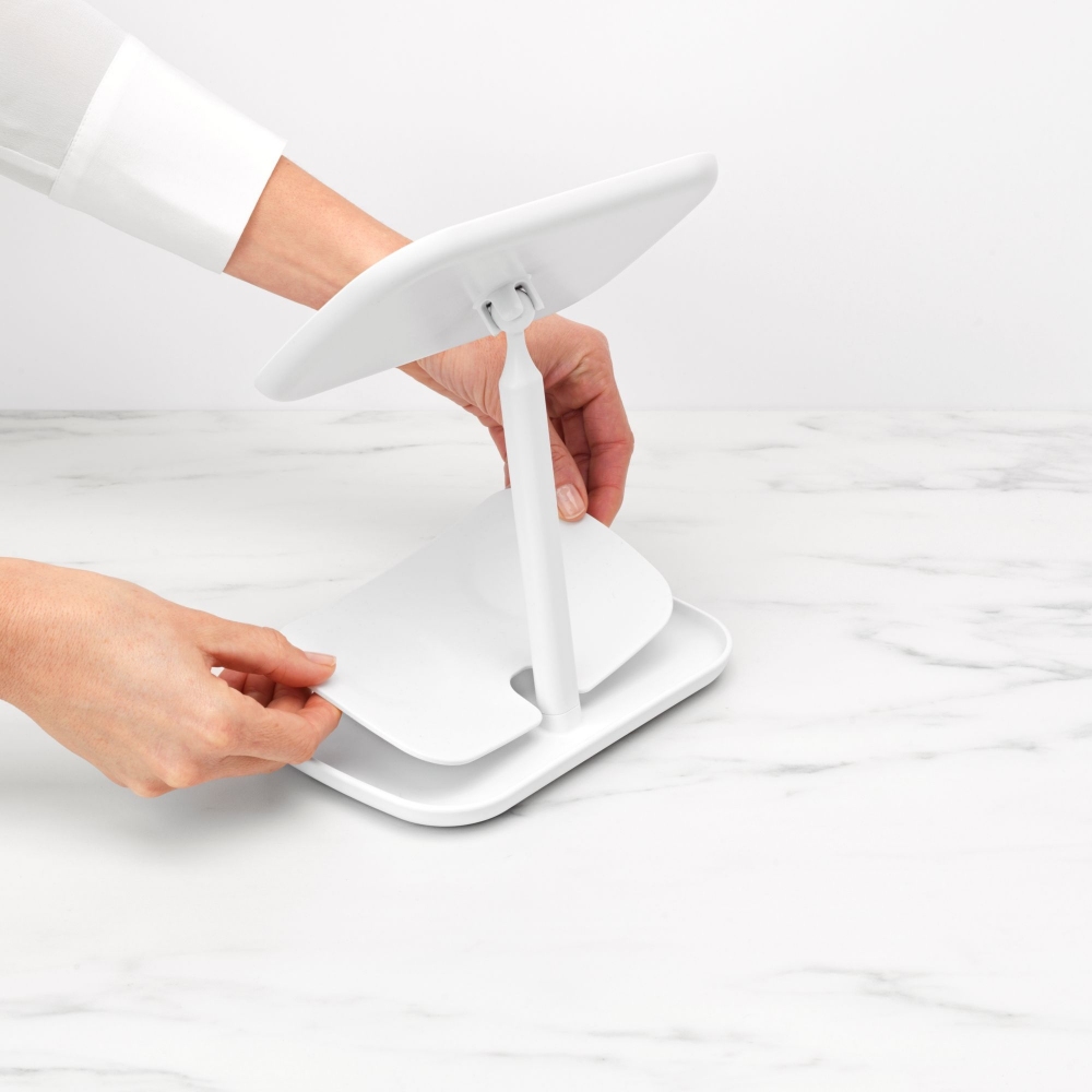 Brabantia Specchio da bagno con vassoio ReNew