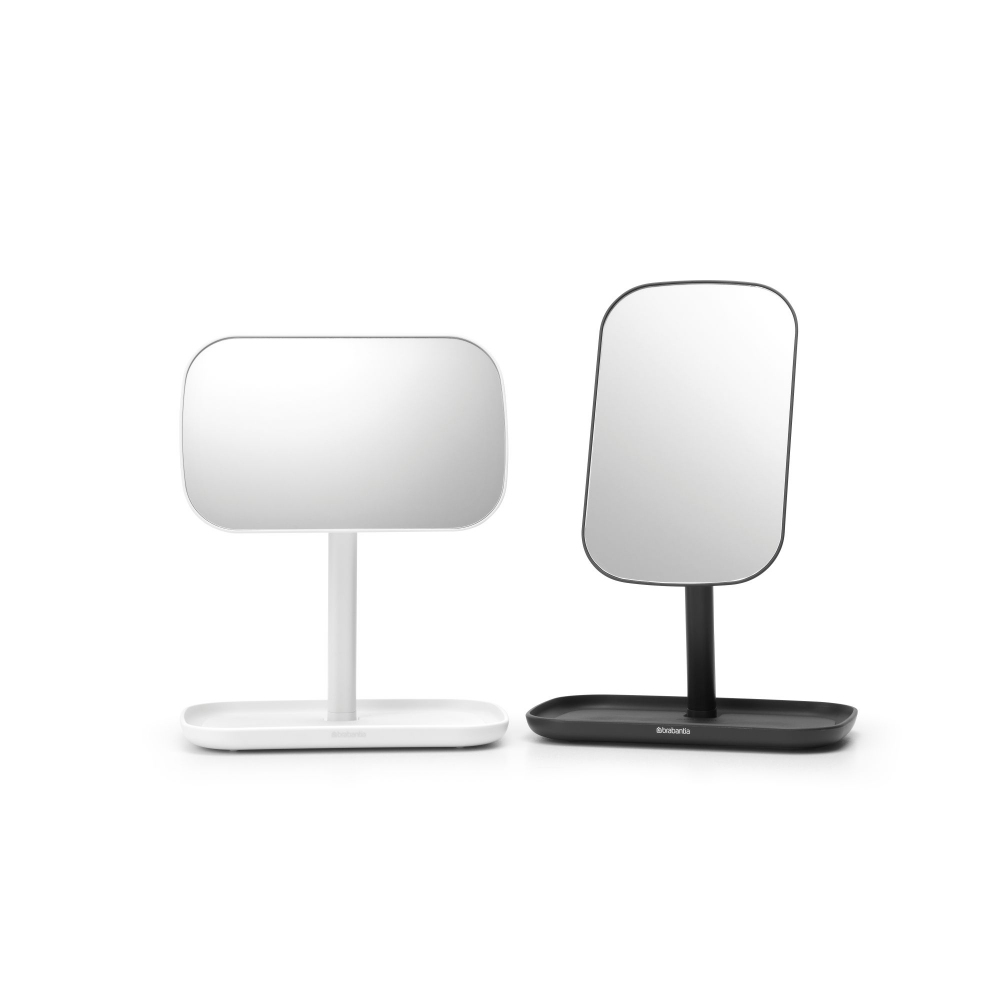 Brabantia Specchio da bagno con vassoio ReNew