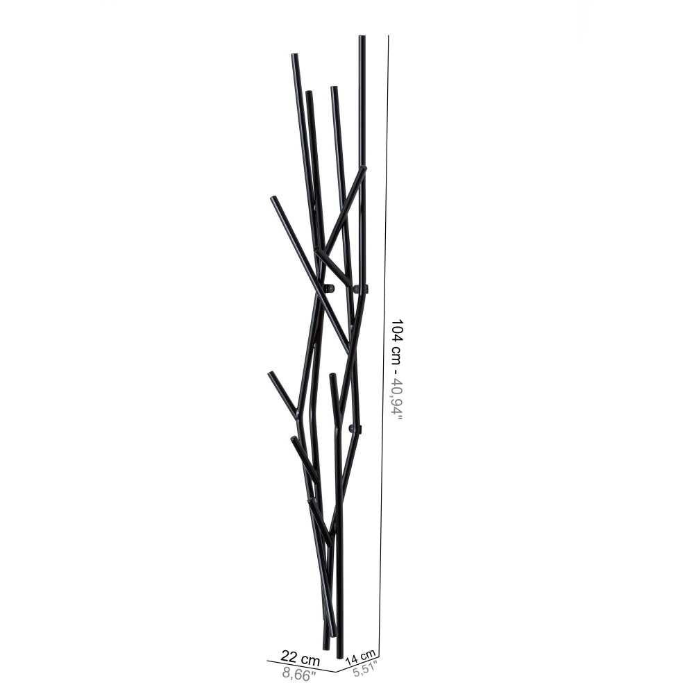 Covo Attaccapanni da muro Latva