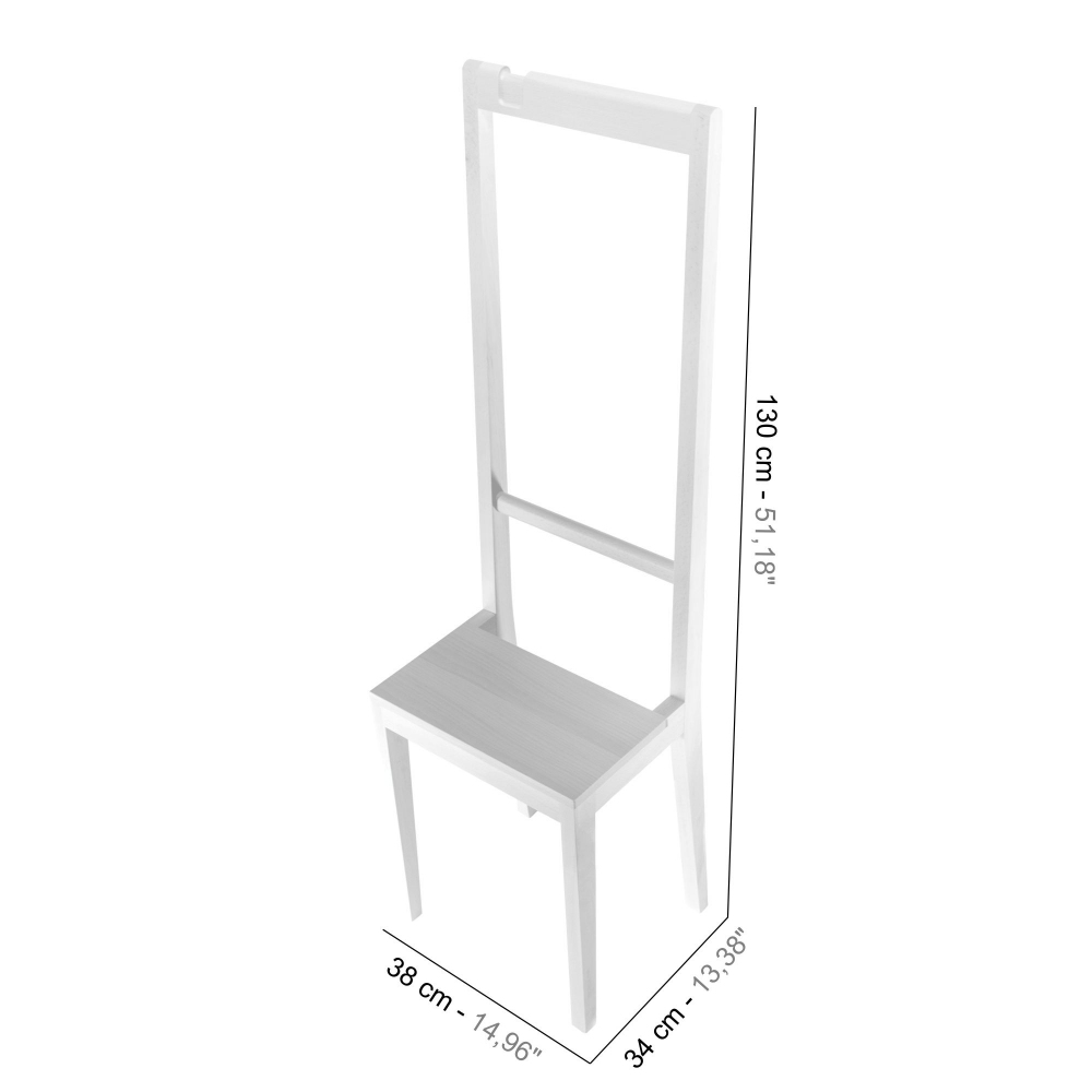 Covo Sedia indossatore appendiabiti Alfred