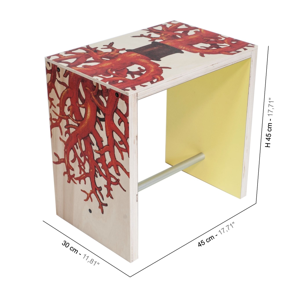 Covo Sgabello Nordico Verace h 45 cm