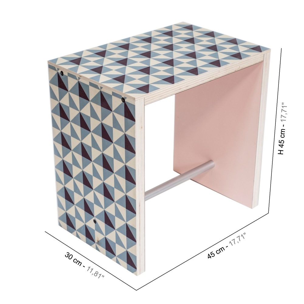 Covo Sgabello Nordico Verace h 45 cm