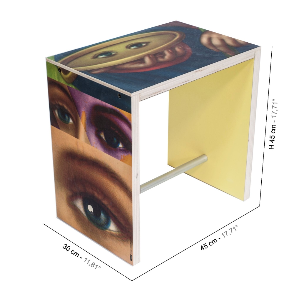 Covo Sgabello Nordico Verace h 45 cm