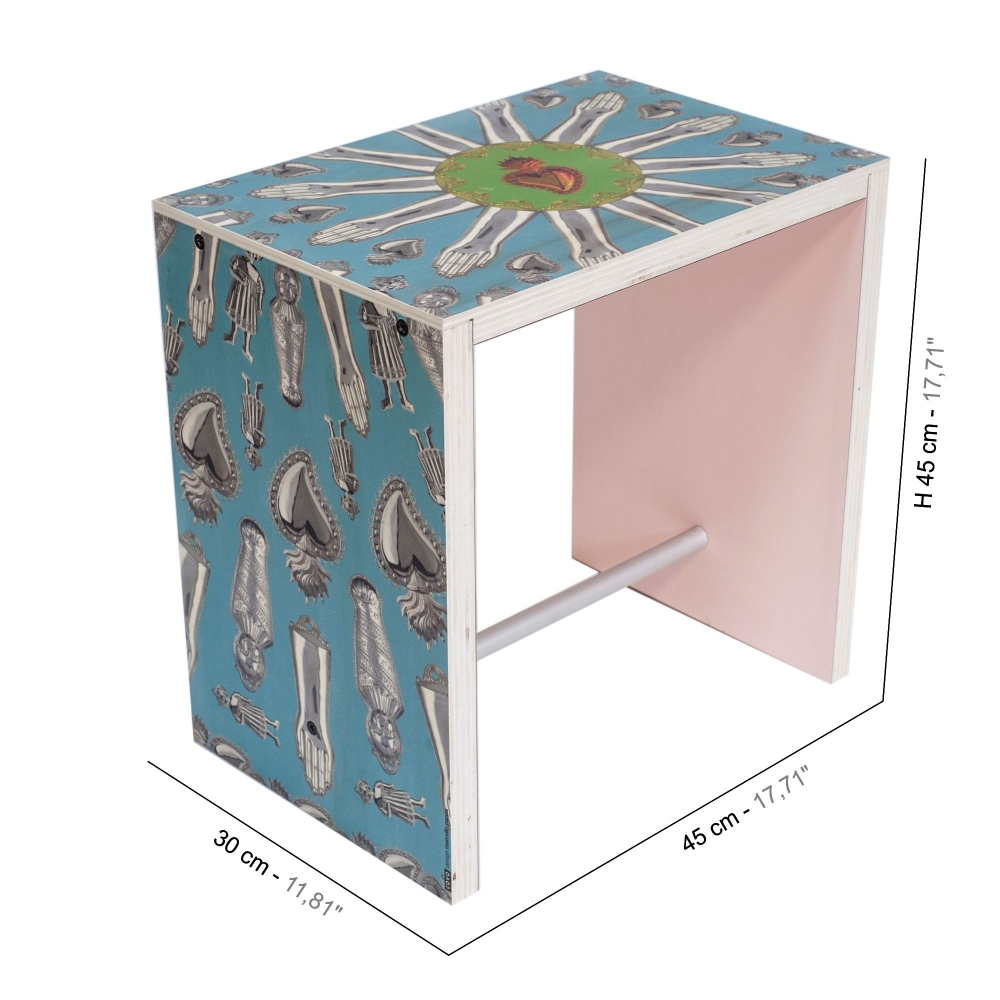 Covo Sgabello Nordico Verace h 45 cm