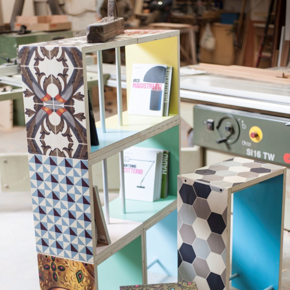 Covo Sgabello Nordico Verace h 45 cm