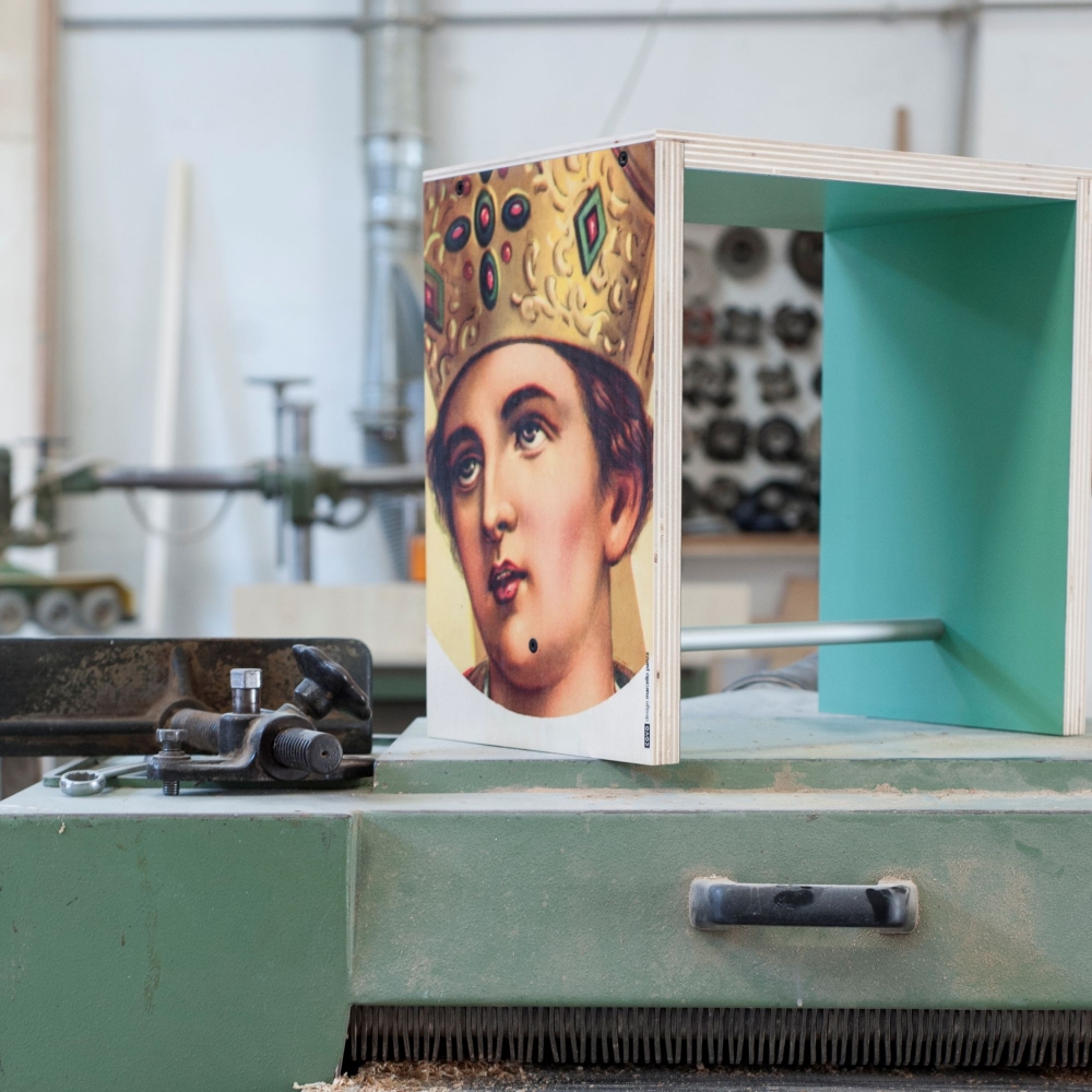 Covo Sgabello Nordico Verace h 45 cm