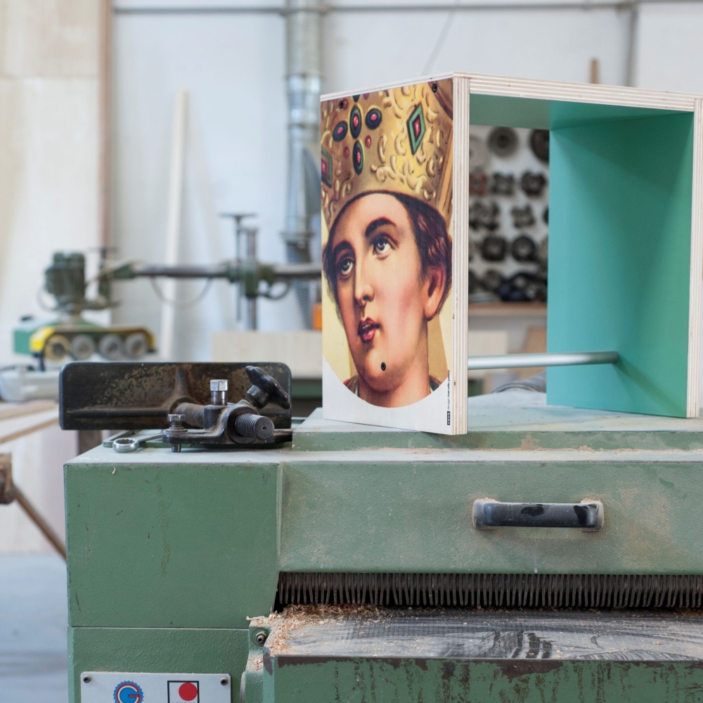 Covo Sgabello Nordico Verace h 45 cm