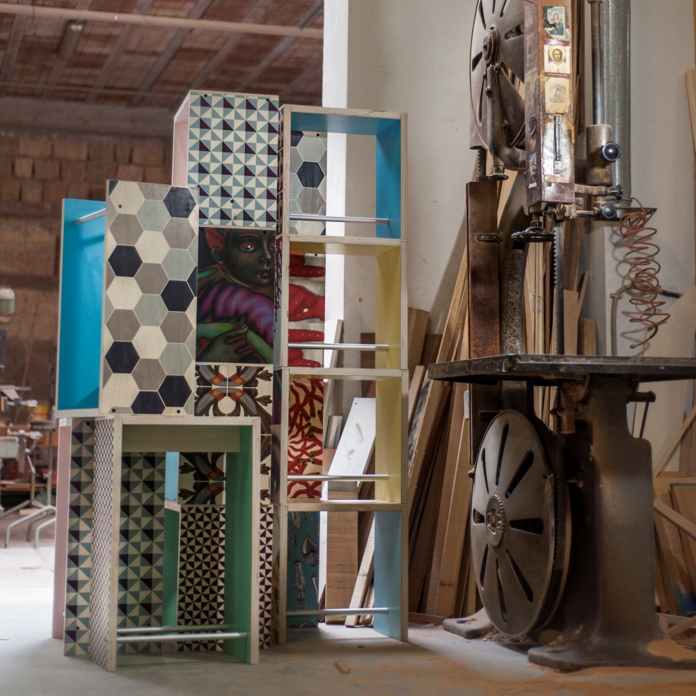 Covo Sgabello Nordico Verace h 45 cm