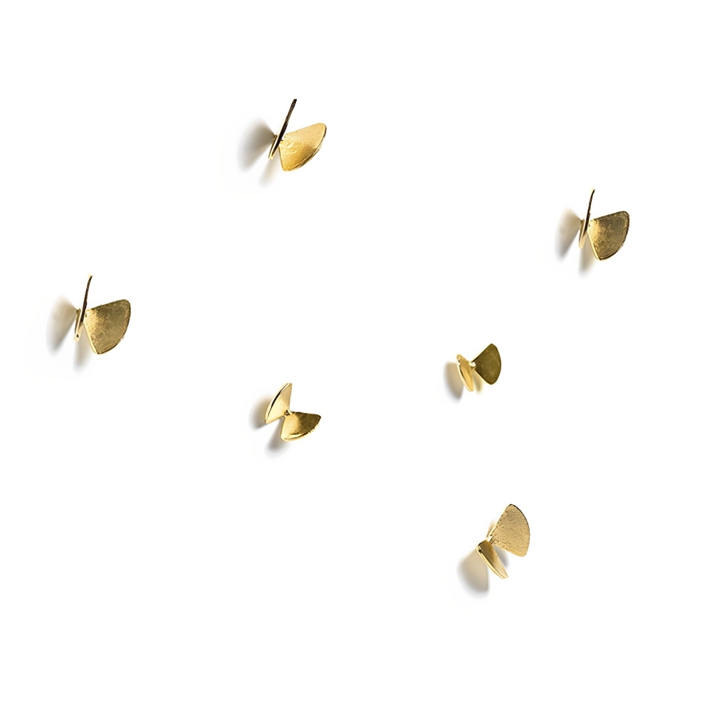 Mogg Bice 6  Butterfly Coat Hooks