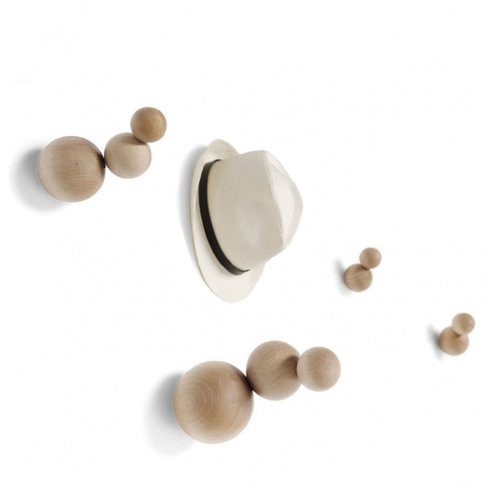 Mogg Kit 5 pezzi appendiabiti Bubble