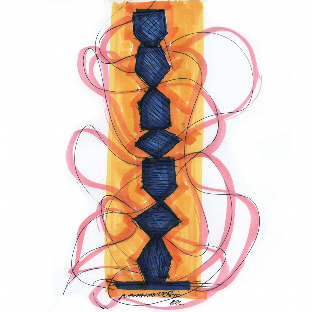 Mogg Lampada da terra Costantina