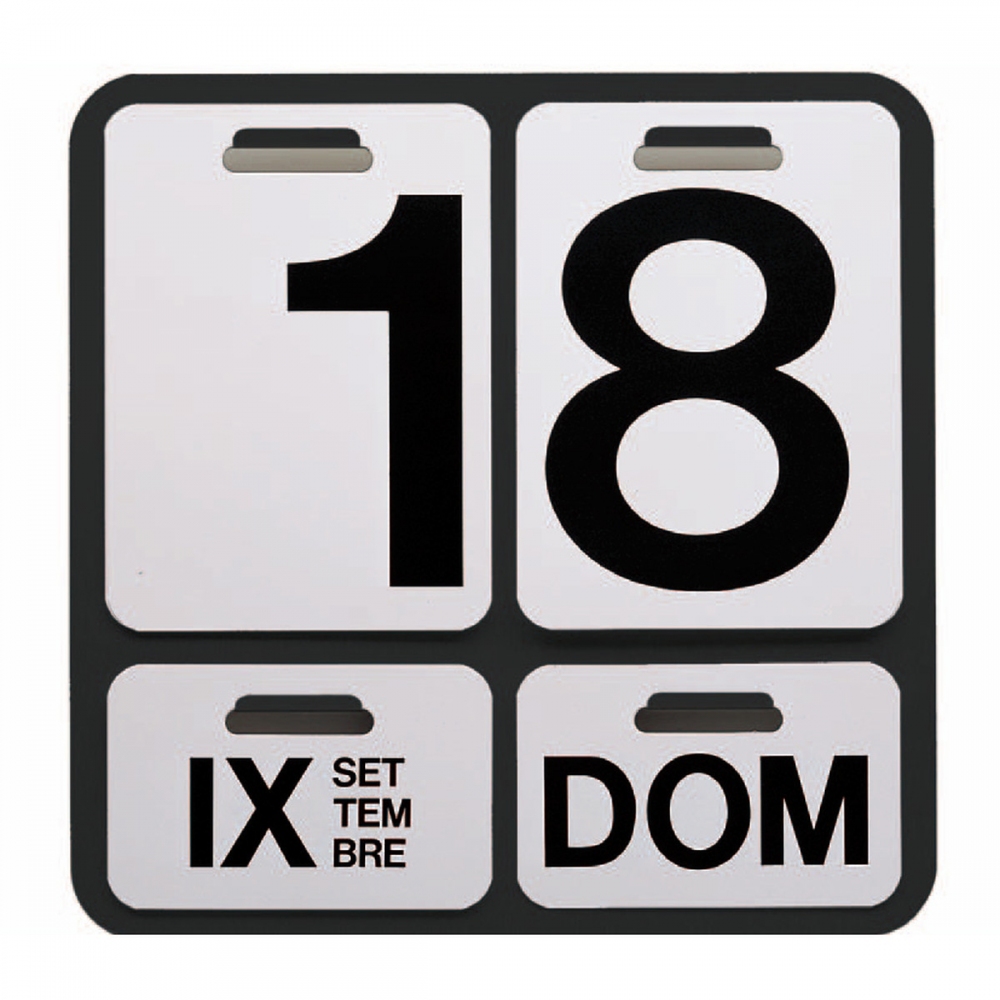 Danish Milan Formosa calendar - Black...