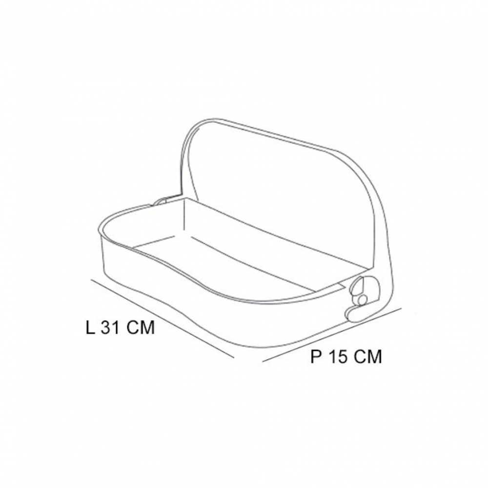 Danese Milano Scatola Porta Oggetti Flores