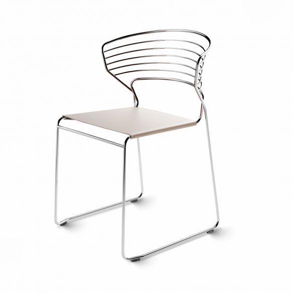 Desalto Koki Wire Leather Seat