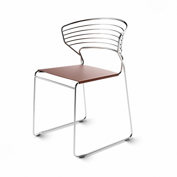 Desalto Koki Wire Leather Seat