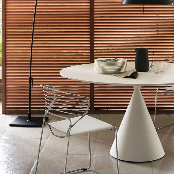 Desalto Koki Wire Leather Seat