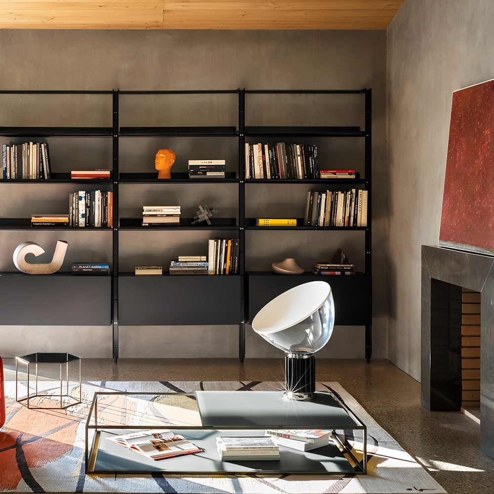 Desalto Tavolino Helsinki 15 con piano superiore parziale cm 118x118 h 30 cm