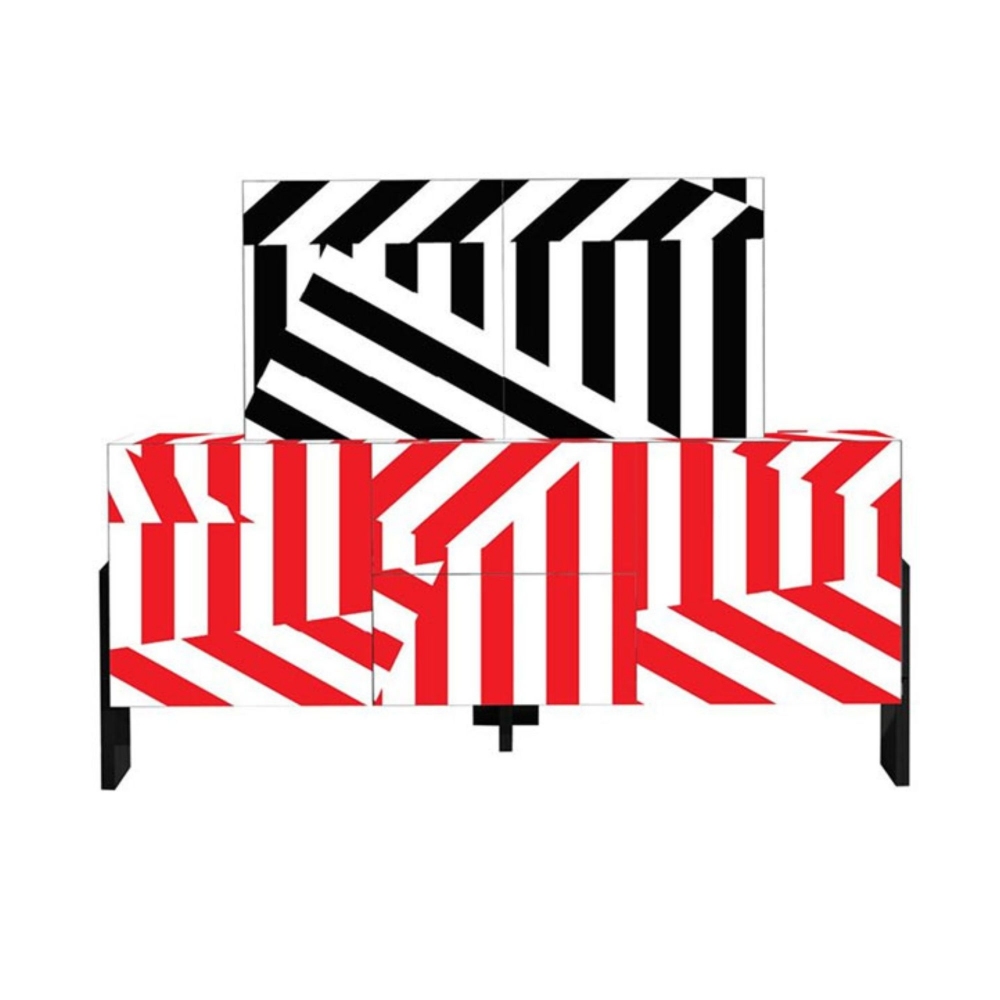 Driade Ziqqurat 2 elements container