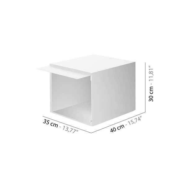 Desalto Accessorio - Contenitore per porta TV Sail cm 35x40x30