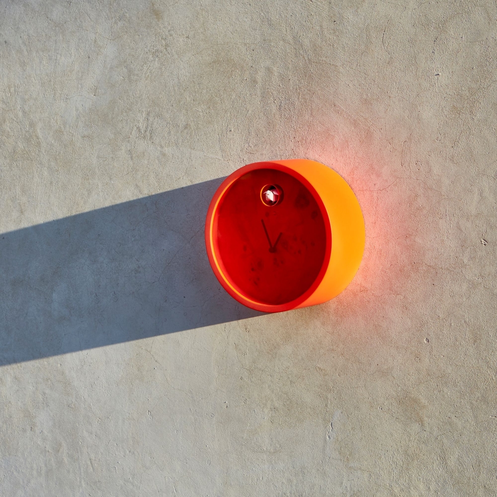 Domeniconi Dakar Fluo wall clock