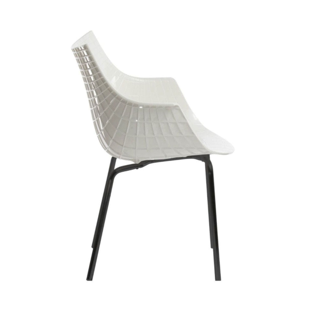 Driade Sedia Meridiana Struttura Acciaio Verniciato