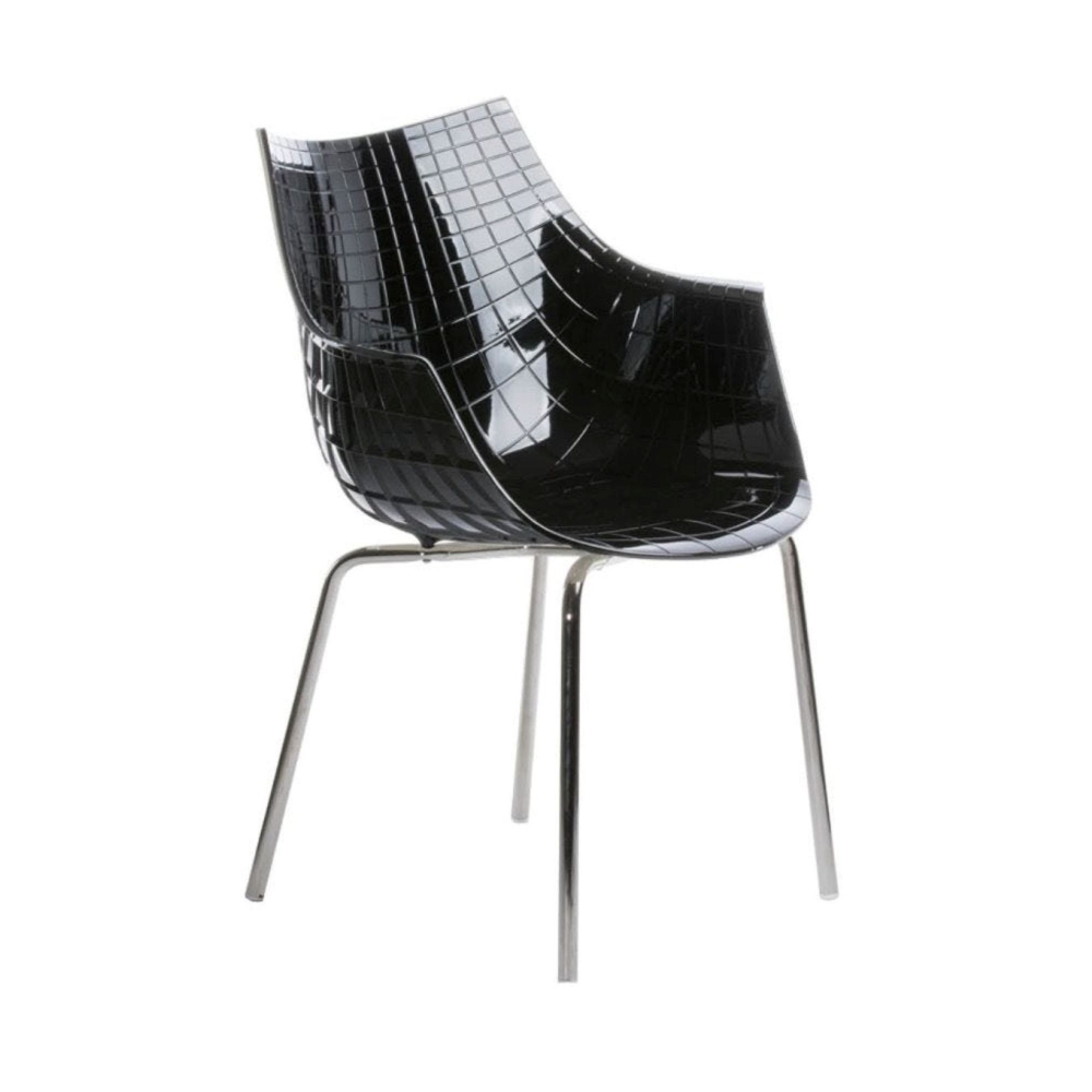 Driade Sedia Meridiana Struttura Acciaio Verniciato