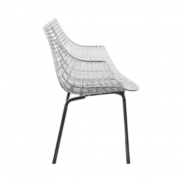 Driade Sedia Meridiana Struttura Acciaio Verniciato