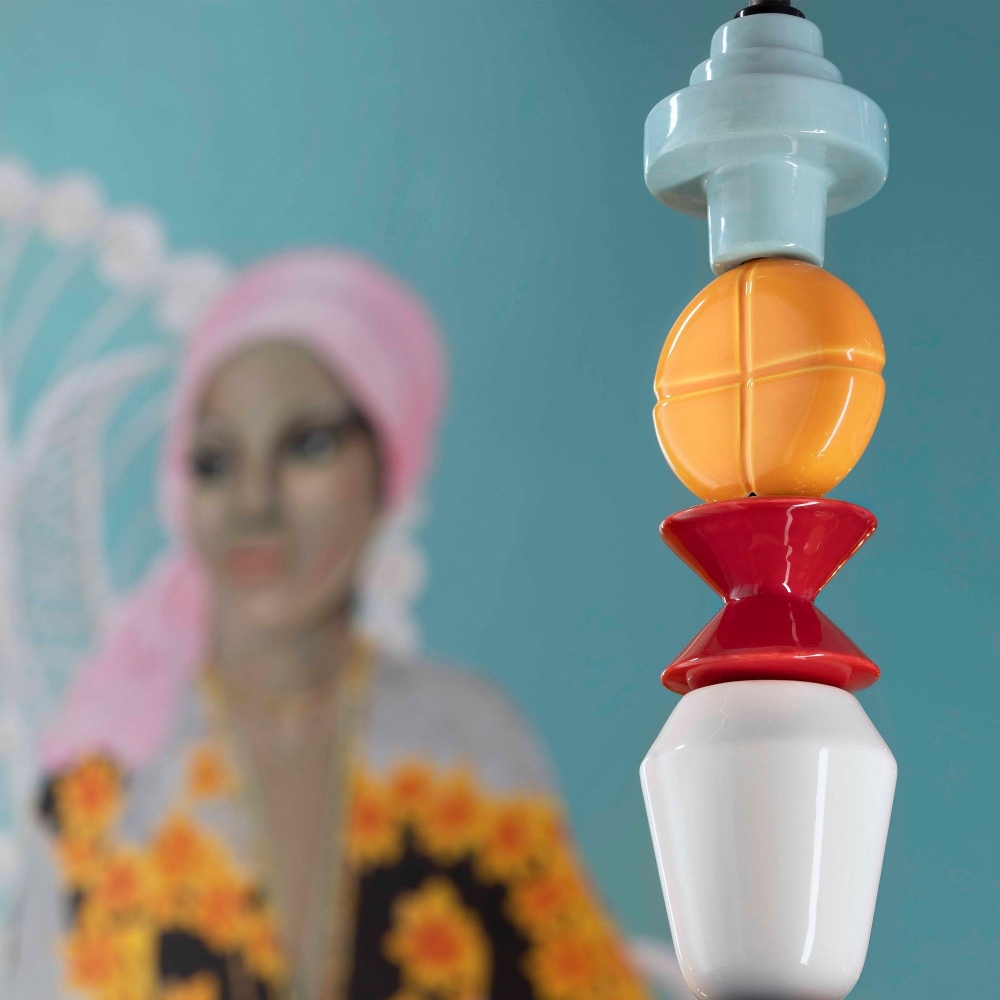 Ferroluce Lampada a sospensione Lariat C2510