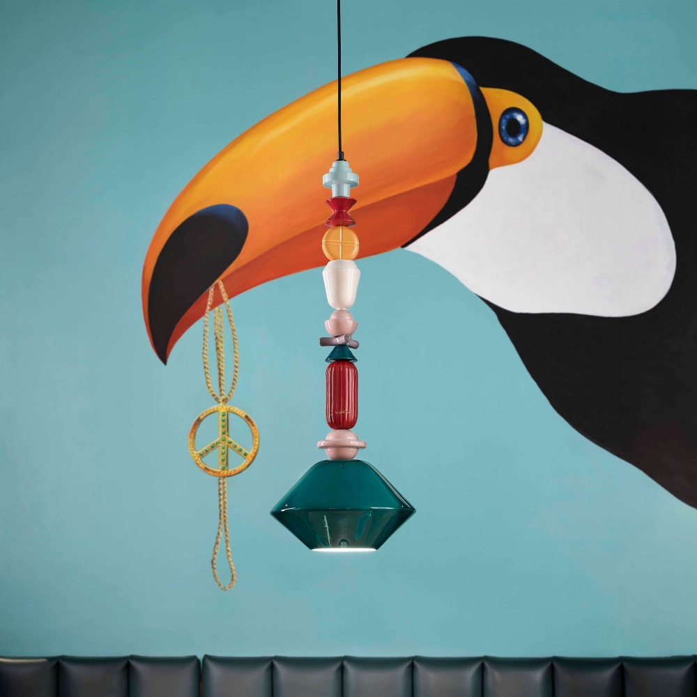 Ferroluce Lampada a sospensione Lariat C2512