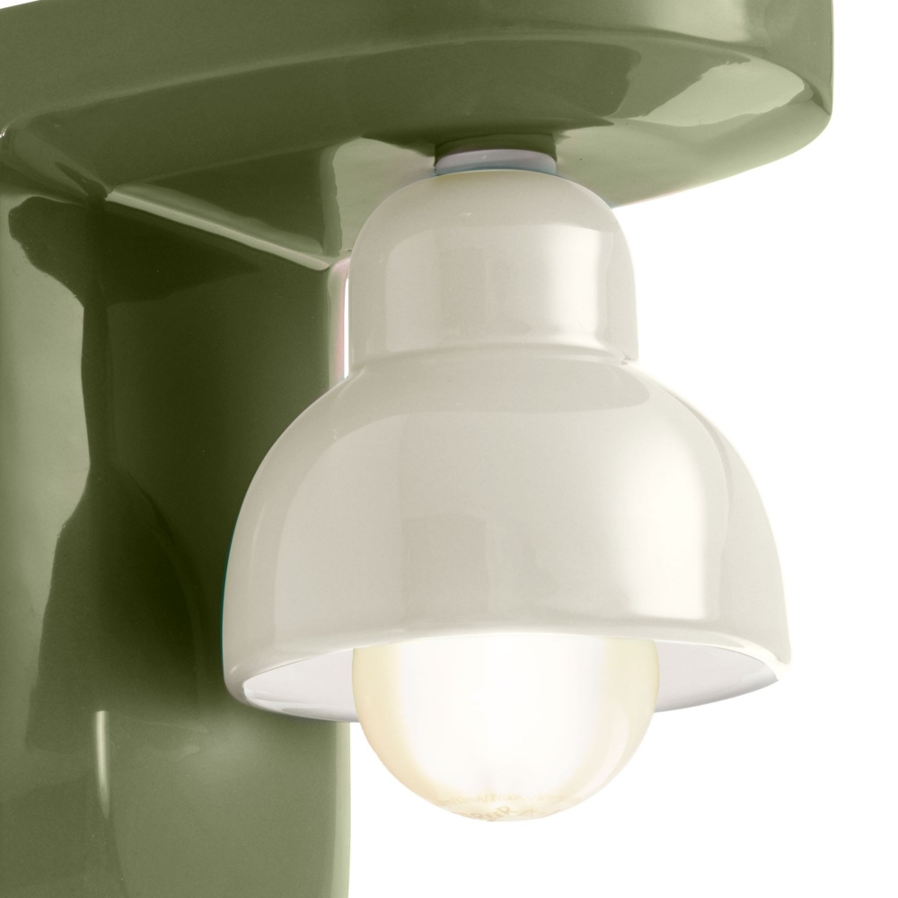 Ferroluce Lampada da parete Berimbau C2600