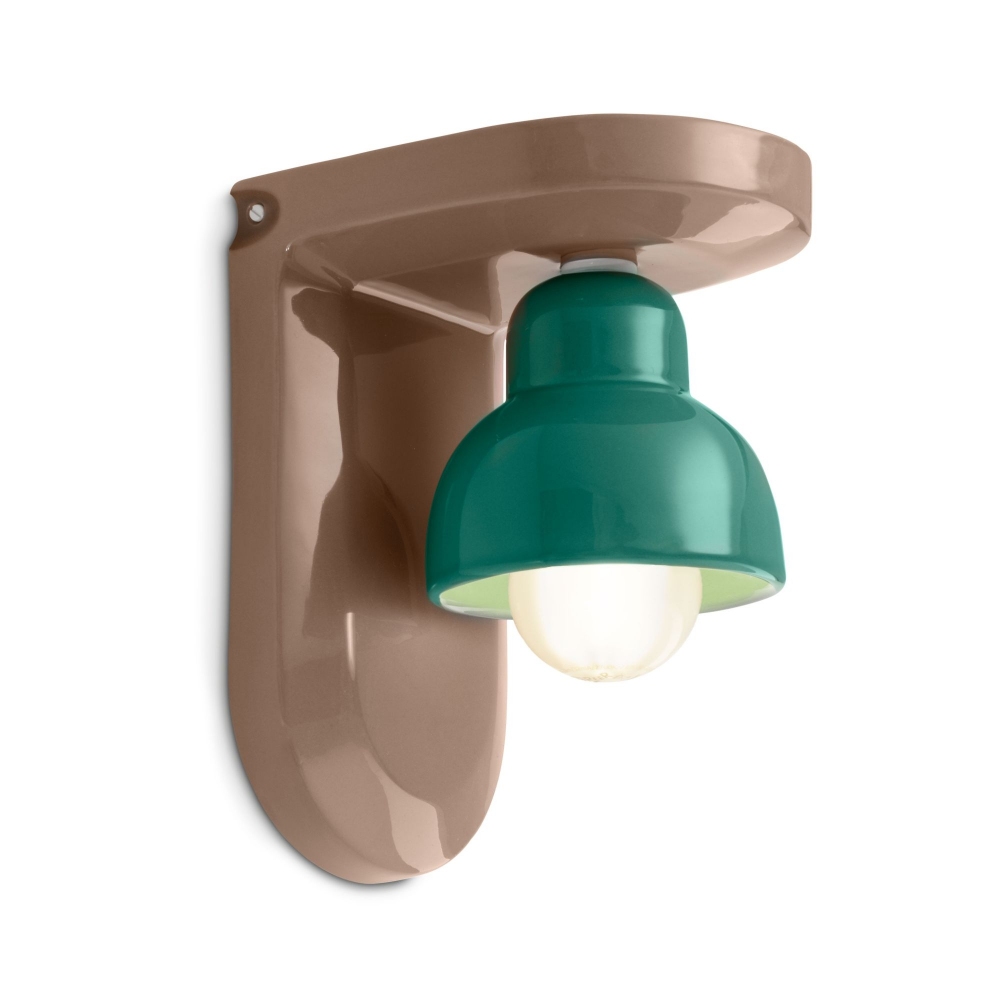 Ferroluce Lampada da parete Berimbau...