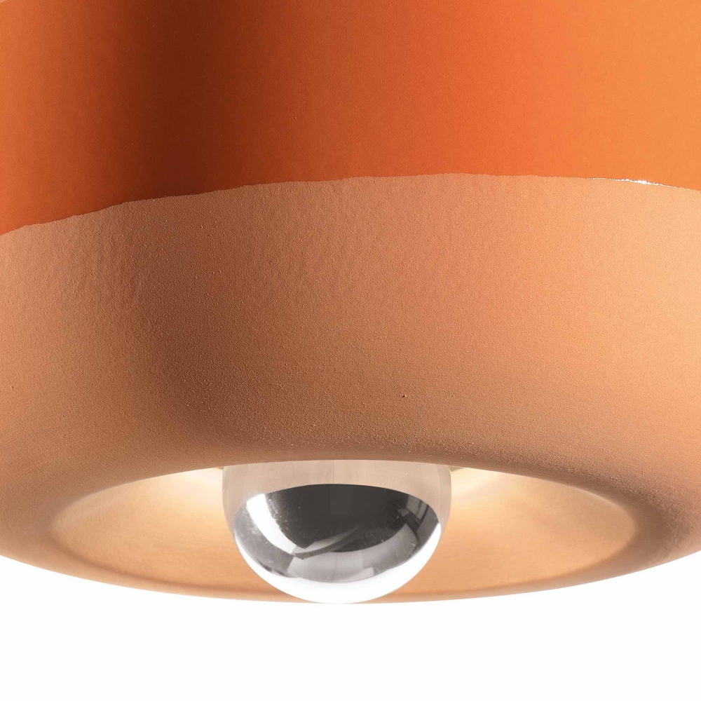 Ferroluce Lampada da soffitto Bellota C2542