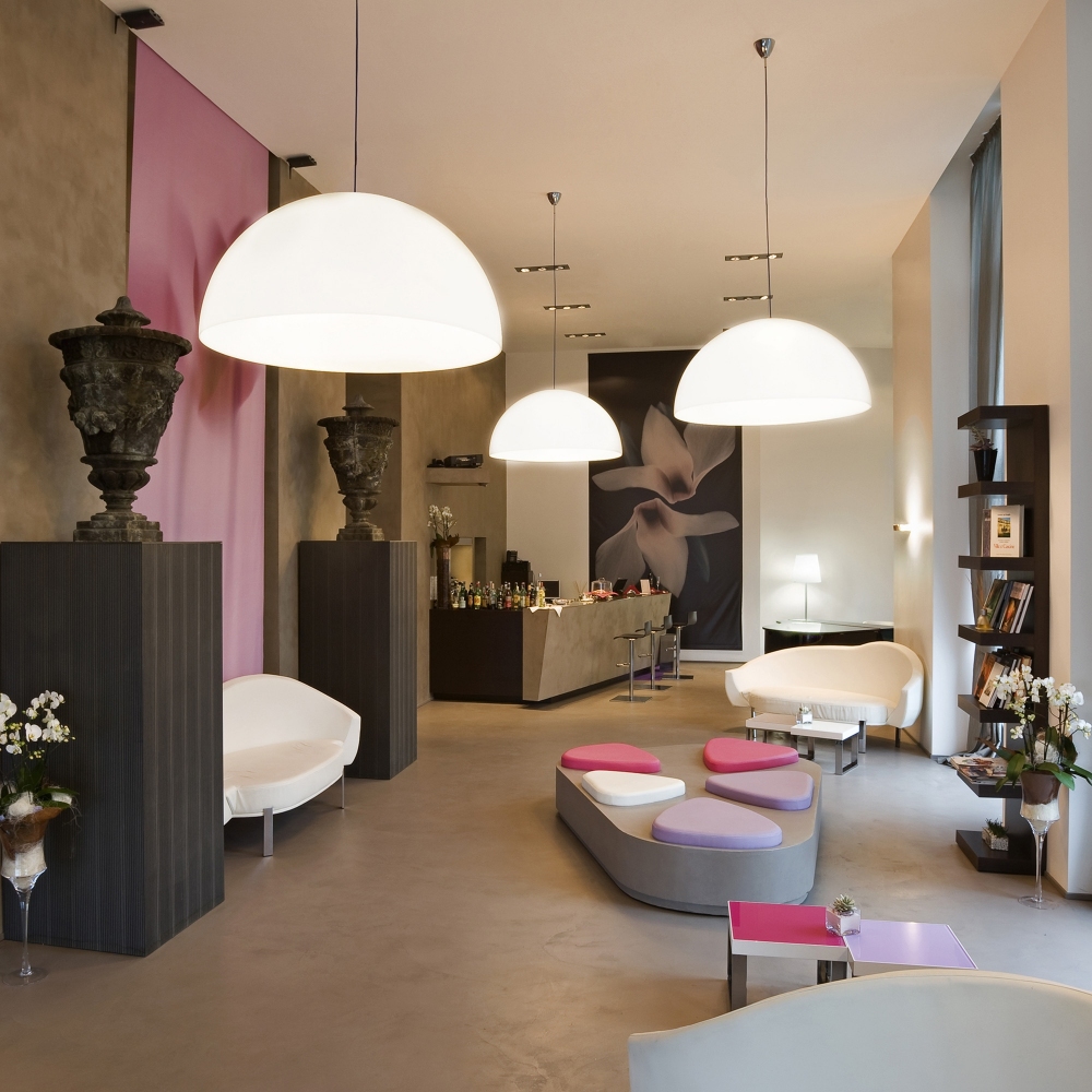 Fontana Arte Lampada a sospensione Avico piccola