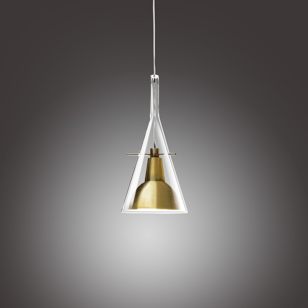 Fontana Arte Lampada a sospensione Flûte piccola