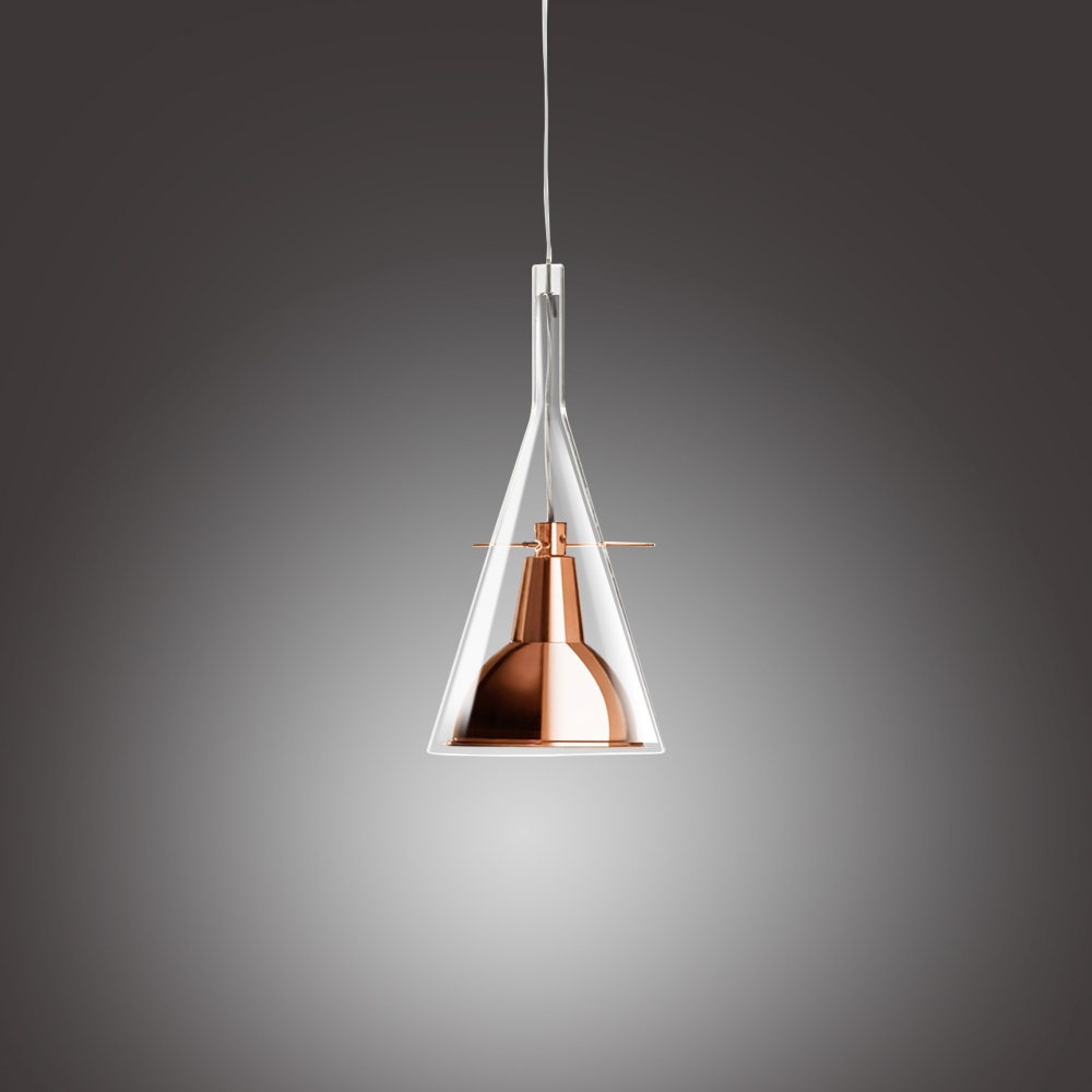 Fontana Arte Lampada a sospensione Flûte piccola