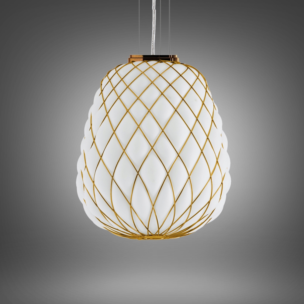 Fontana Arte Lampada a sospensione Pinecone grande