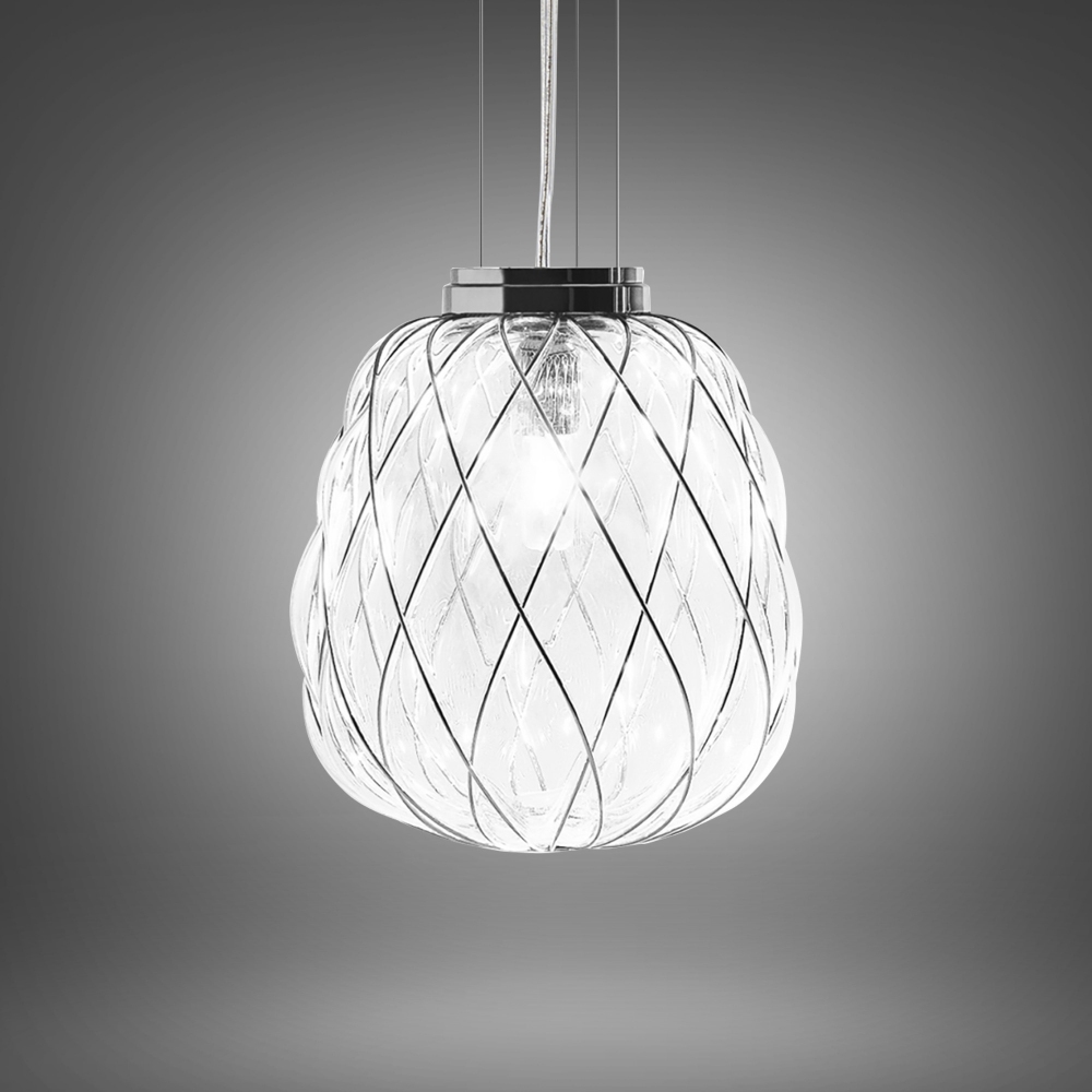 Fontana Arte Lampada a sospensione Pinecone media