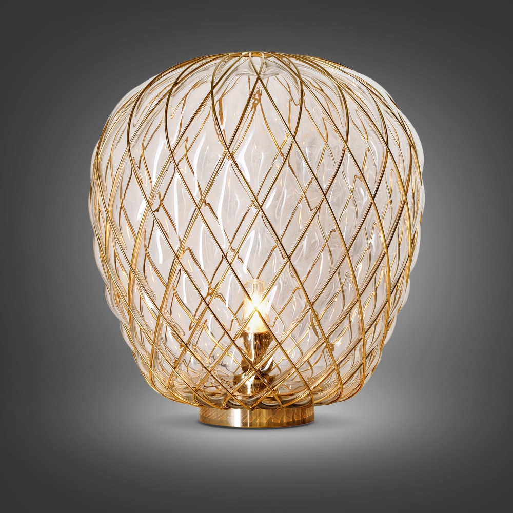 Fontana Arte Lampada da tavolo Pinecone grande