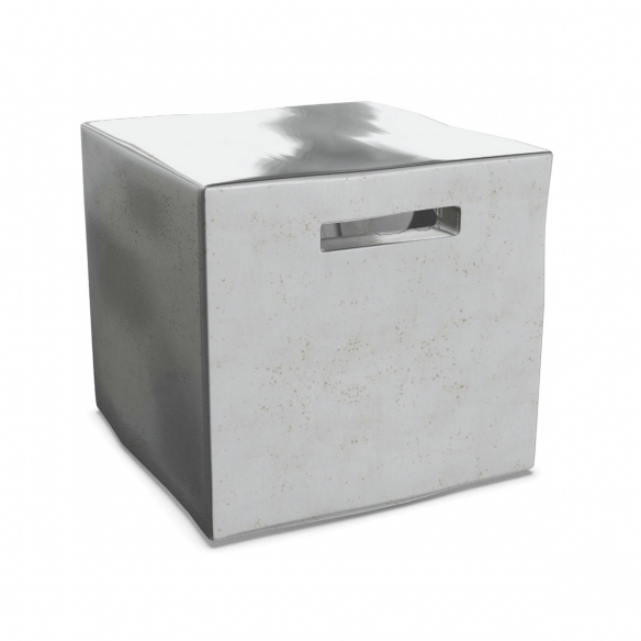 Gervasoni Tavolino Pouf In Ceramica Inout 41