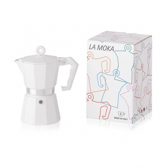 Illy Illy Caffettiera Moka 6 Tazze