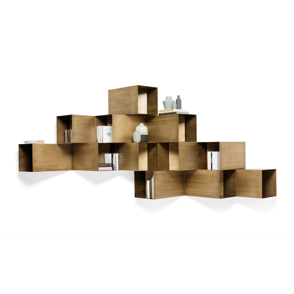 Mogg Contenitore da parete Cellula - Composizione 4 (7 moduli)