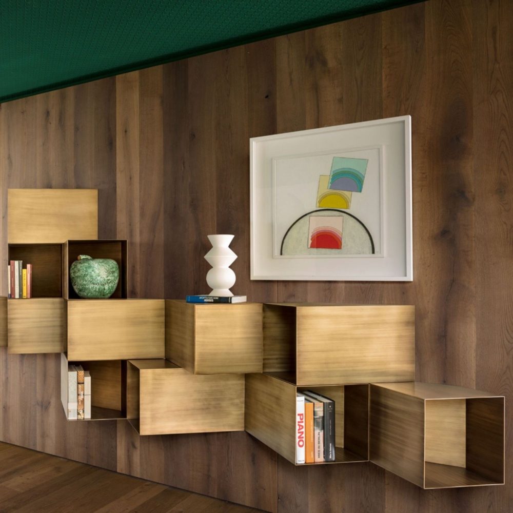 Mogg Contenitore da parete Cellula - Composizione 4 (7 moduli)