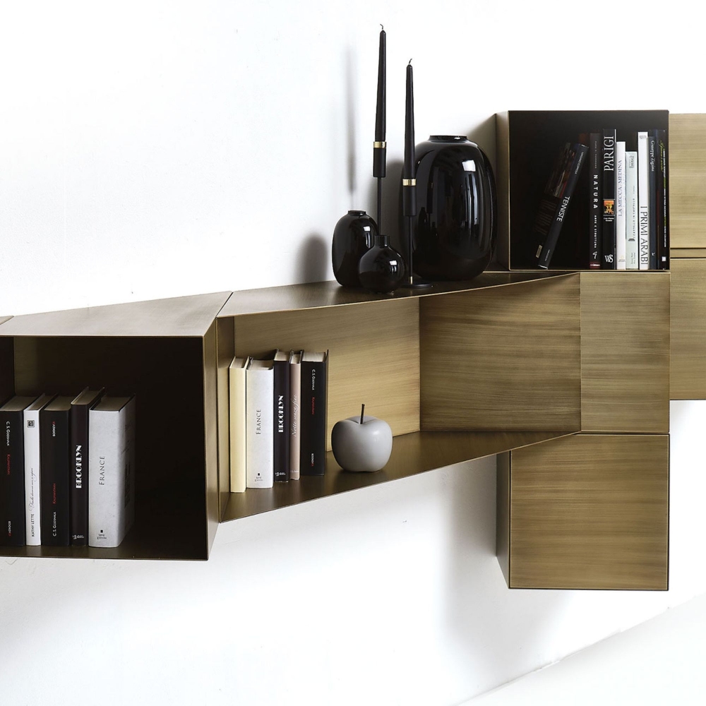 Mogg Contenitore da parete Cellula - Composizione 5 (12 moduli)