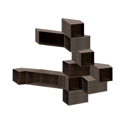 Mogg Contenitore da parete Cellula - Composizione 8 (11 moduli)