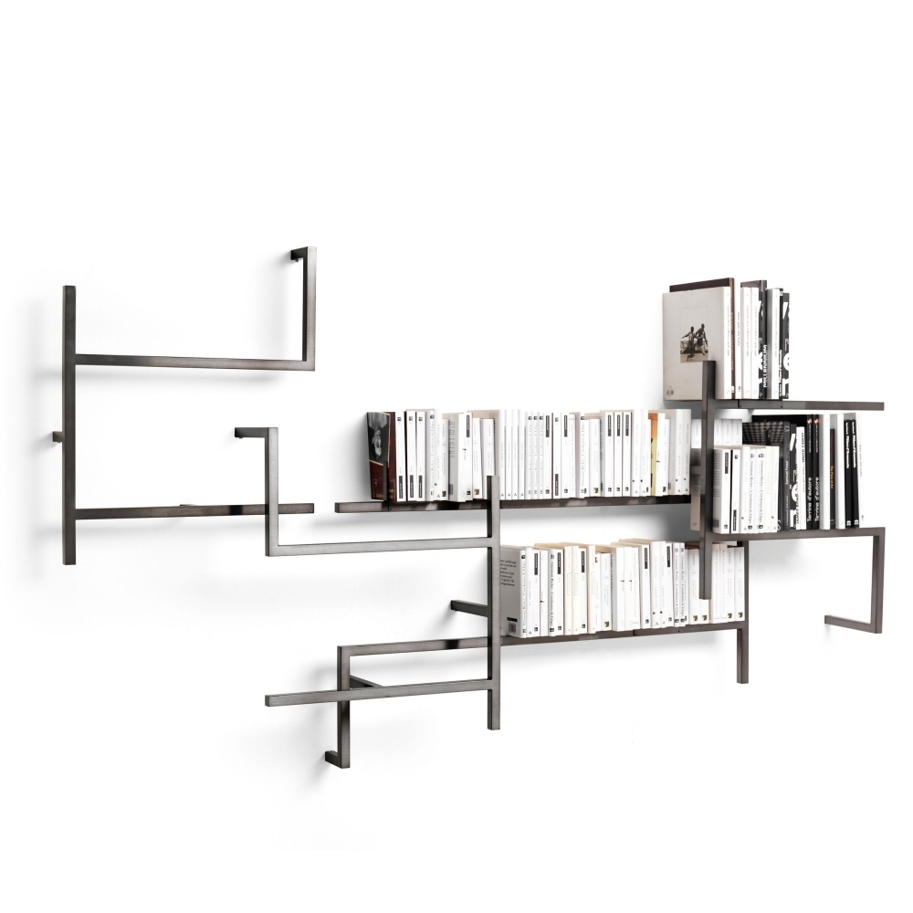 Mogg Libreria da parete Antologia - Modulo F (appendiabiti)