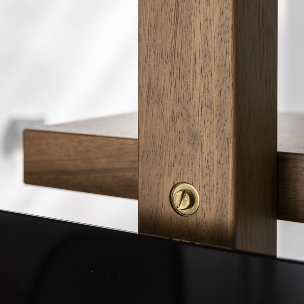 Mogg Libreria etagere terra-soffitto Adelaide Wood